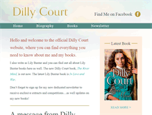 Tablet Screenshot of dillycourt.com